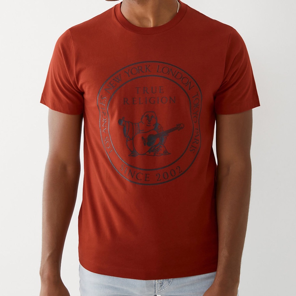 Men's True Religion Buddha Logo Tee Size XXL